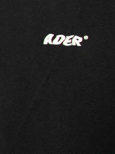 Ader Error Logo Print Sweatshirt In Black