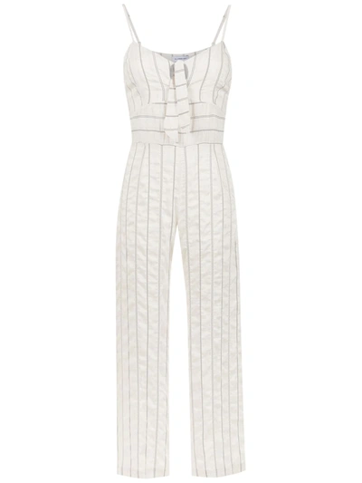 Shop Olympiah Fiora Jumpsuit In White