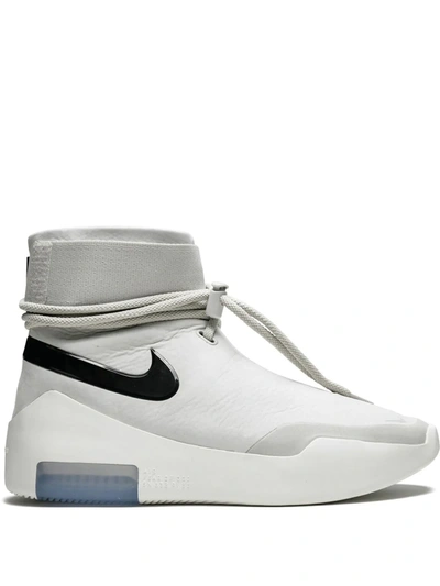Shop Nike X Fear Of God Air Shoot Around Sneakers In Grey