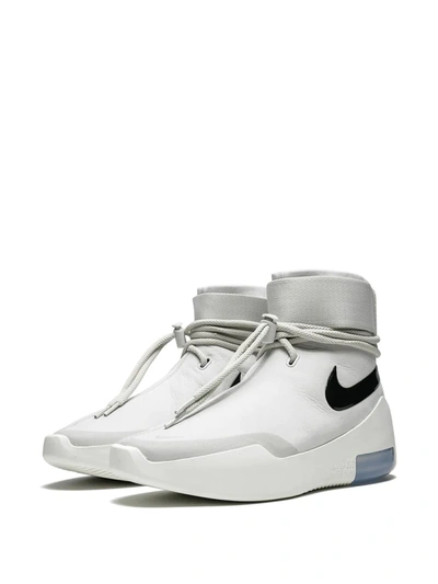 Shop Nike X Fear Of God Air Shoot Around Sneakers In Grey