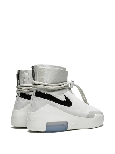 Shop Nike X Fear Of God Air Shoot Around Sneakers In Grey