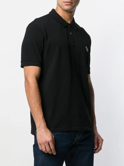 Shop Ps By Paul Smith Classic Polo Shirt In Black