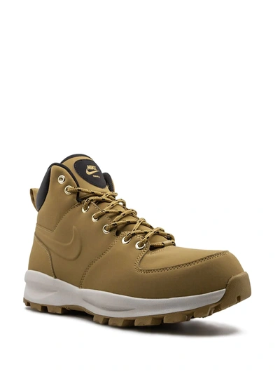 Shop Nike Manoa High-top Boots In Brown