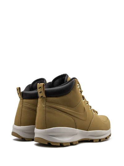 Shop Nike Manoa High-top Boots In Brown