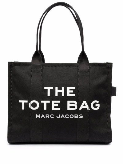 Shop Marc Jacobs Large Tote In Black