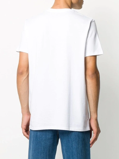 Apc A.p.c. Standard Grand Vpc Logo T-shirt In White