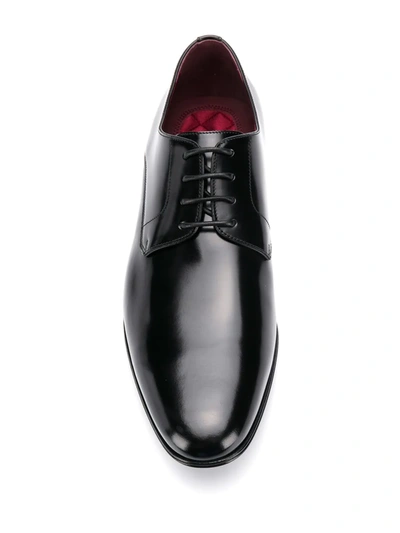 Shop Dolce & Gabbana Pointed Toe Derby Shoes In Black