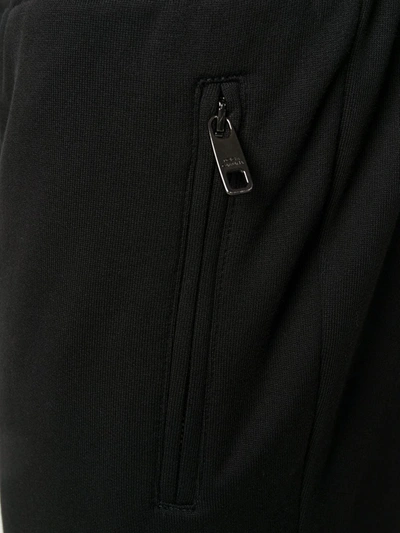 Shop Dolce & Gabbana Drawstring Cuffed Track Trousers In Black