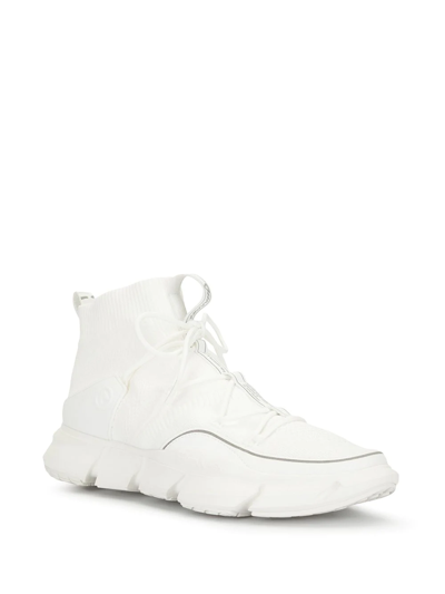 Shop Aape By A Bathing Ape High-top Sneakers In White