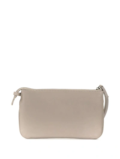 Shop Discord Yohji Yamamoto Medium Pouch Wallet In Grey