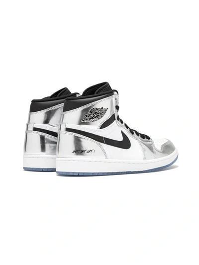 Jordan Air  1 Hi Retro Sneakers In White