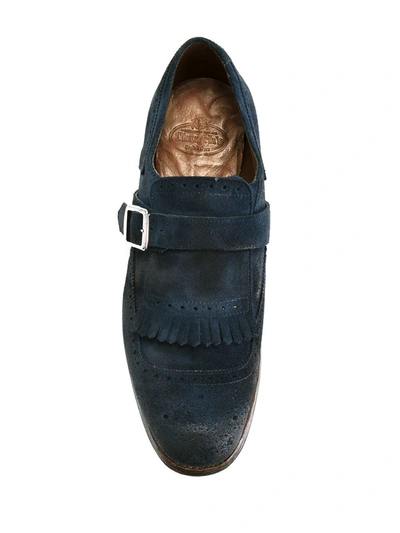 Shop Church's Shanghai Monk Shoes In Blue