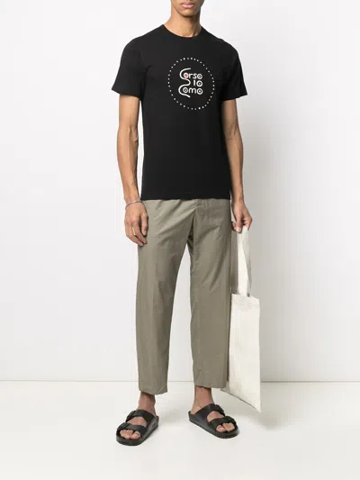 10 Corso Como Logo-print Short-sleeved T-shirt In Black