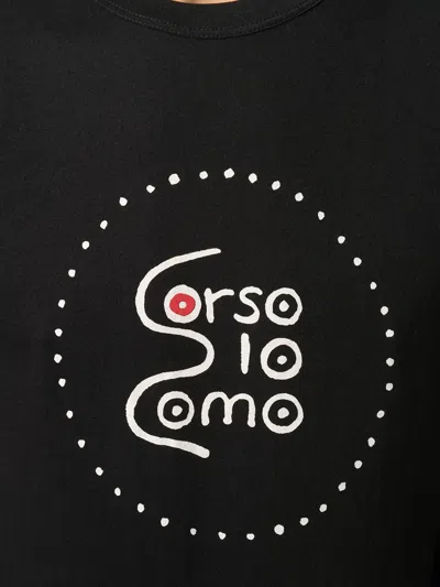 10 Corso Como Logo-print Short-sleeved T-shirt In Black