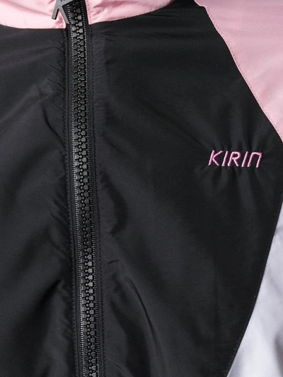 Shop Kirin Colour-block Track Jacket In Pink