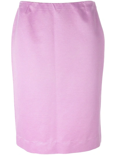 Pre-owned Dolce & Gabbana Straight Skirt In Pink