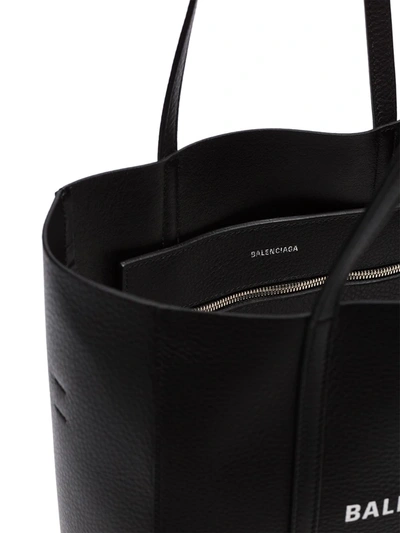 Shop Balenciaga Xs Everyday Leather Tote In Black