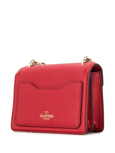 Shop Valentino Uptown Shoulder Bag In Red