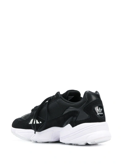 Shop Adidas Originals Falcon "core Black" Sneakers