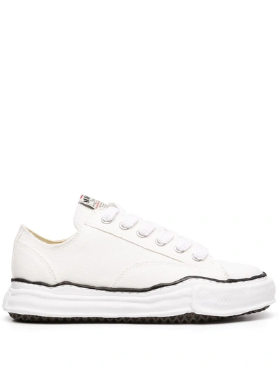 Shop Miharayasuhiro Peterson Original Sole Low-top Sneakers In White