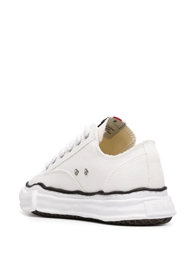 Miharayasuhiro Maison Mihara Yasuhiro Original Sole Canvas Low Sneaker In White