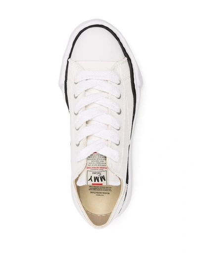 Shop Miharayasuhiro Peterson Original Sole Low-top Sneakers In White