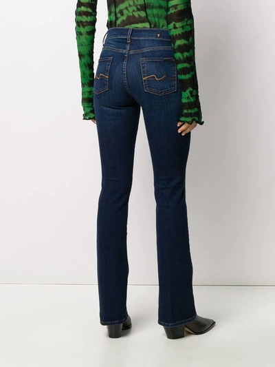 Shop 7 For All Mankind Boot-leg Jeans In Blue