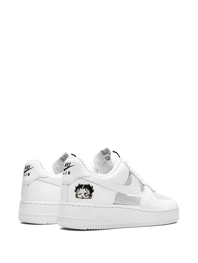 Nike X Olivia Kim W Air Force 1 07 Sneakers In White