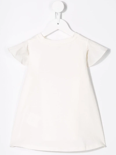Shop Moncler A Shape T-shirt In White