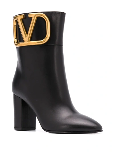 VLOGO POINTED BOOTS