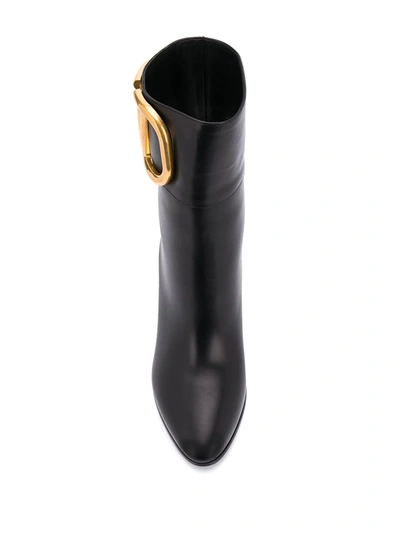 VLOGO POINTED BOOTS
