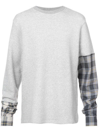 Shop Mostly Heard Rarely Seen A New Angle Sweatshirt In Grey