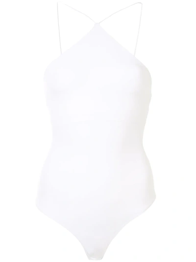 Shop Alix Nyc Bates Bodysuit In White