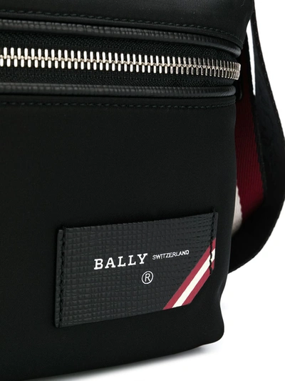 Shop Bally Fiji Shoulder Bag In Black