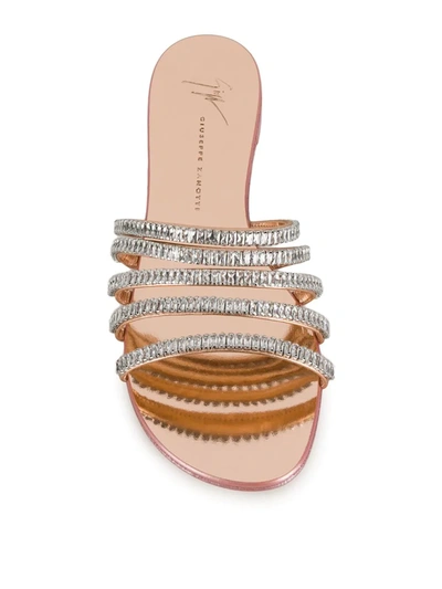 Shop Giuseppe Zanotti Michela Sandals In Pink