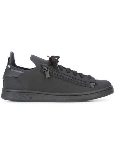 Shop Y-3 Stan Zip Sneakers In Black
