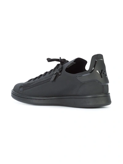 Shop Y-3 Stan Zip Sneakers In Black