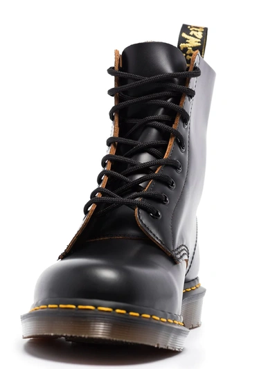 Shop Dr. Martens' 1460 Vintage Combat Boots In Black