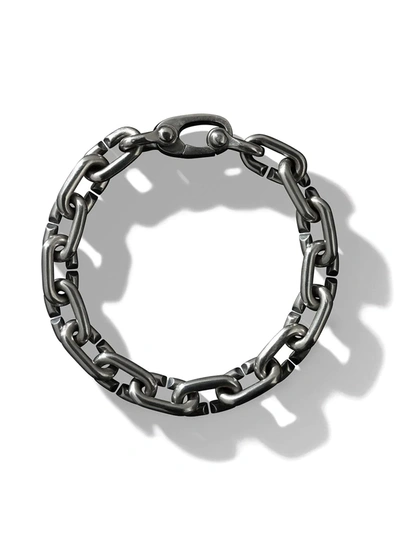 Shop David Yurman Open Link Chain Bracelet In Ss