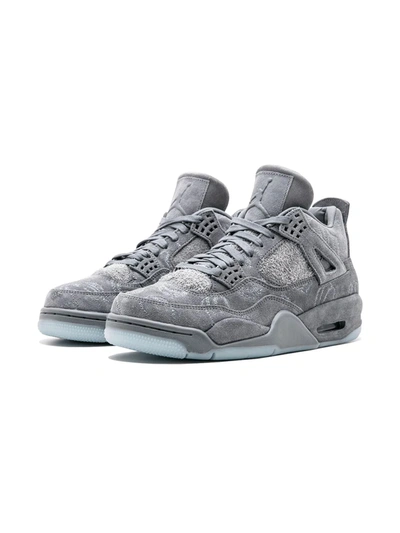 Jordan Air  4 Retro Kaws In Grey