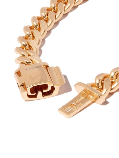 Shop Loren Stewart Magnetic Curb-chain Bracelet In Gold