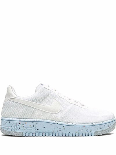 Shop Nike Air Force 1 Crater Flyknit "white" Sneakers