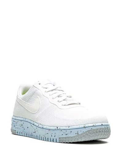 Shop Nike Air Force 1 Crater Flyknit "white" Sneakers
