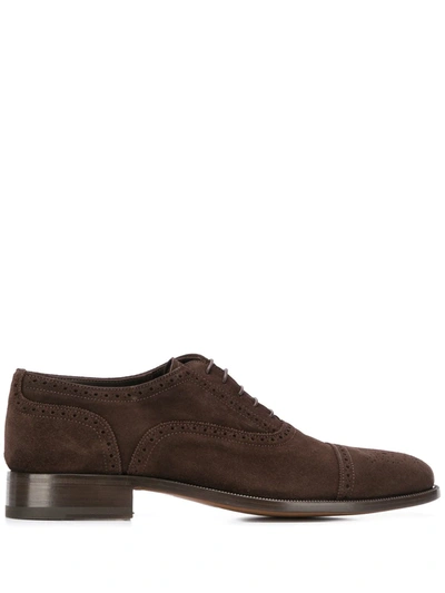 Shop Scarosso Roberto Oxford-style Brogues In Brown