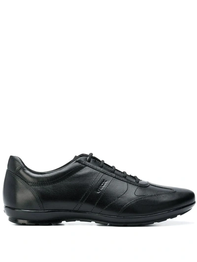 Geox Symbol Casual Sneakers In C9999 Black