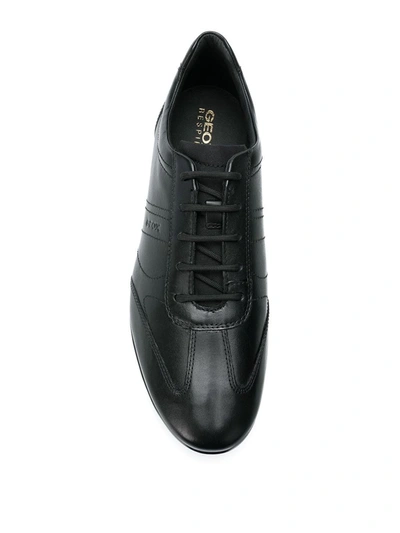 Geox Symbol Casual Sneakers In C9999 Black