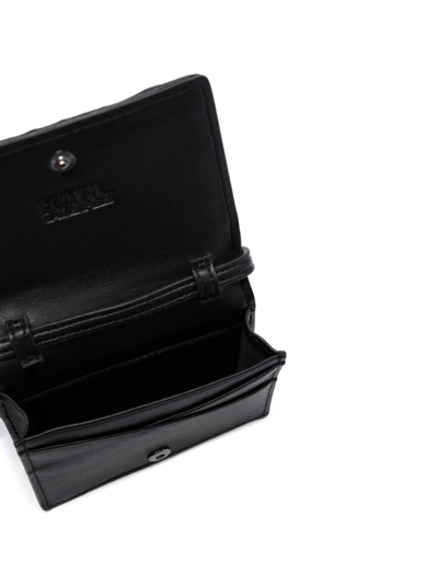 Karl Lagerfeld K/kushion Quilted Purse In Black
