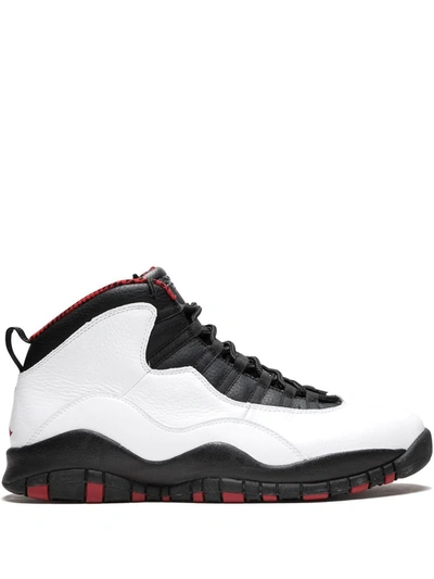 Shop Jordan Air  10 Retro "chicago" Sneakers In White