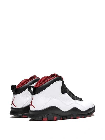 Shop Jordan Air  10 Retro "chicago" Sneakers In White