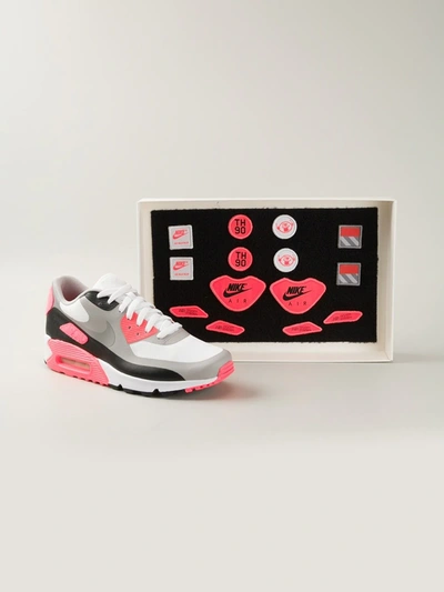 Nike Air Max 90 Prem Tape Qs Sneakers In Grey